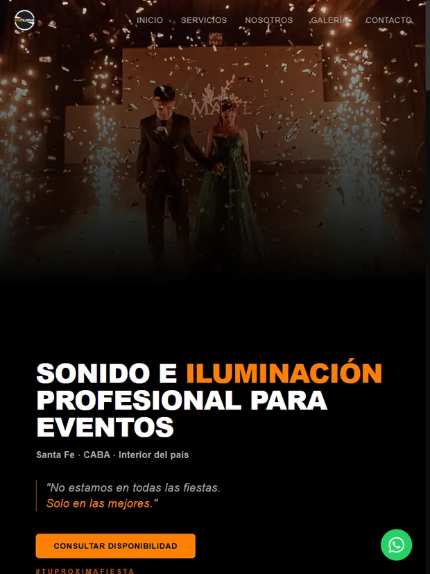 89nueve Sonido en tablet