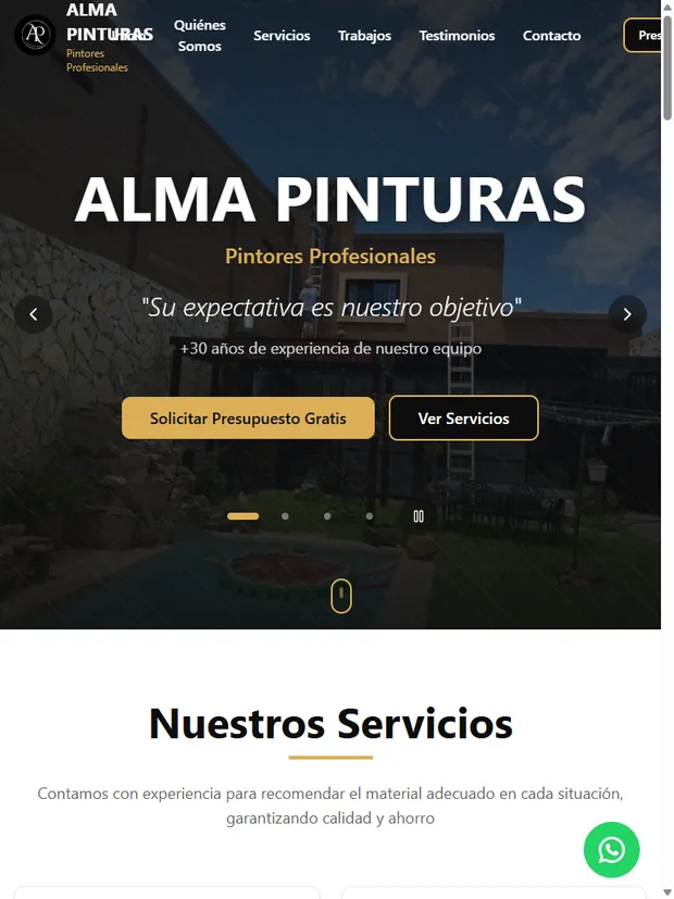 Alma Pinturas en tablet